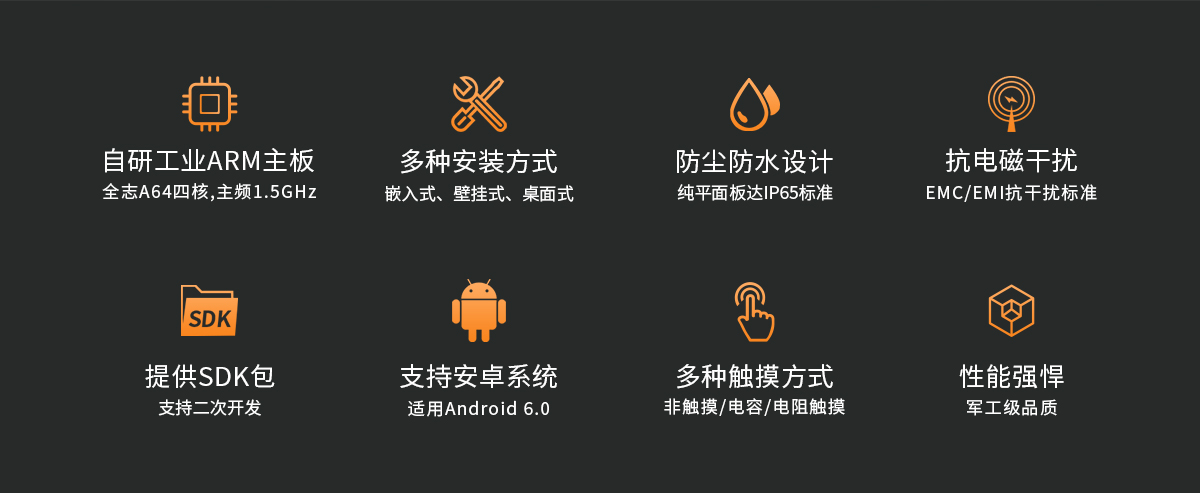 强固型安卓一体机,安卓一体机 耐用,无风扇工控一体机,工业触摸安卓一体机
