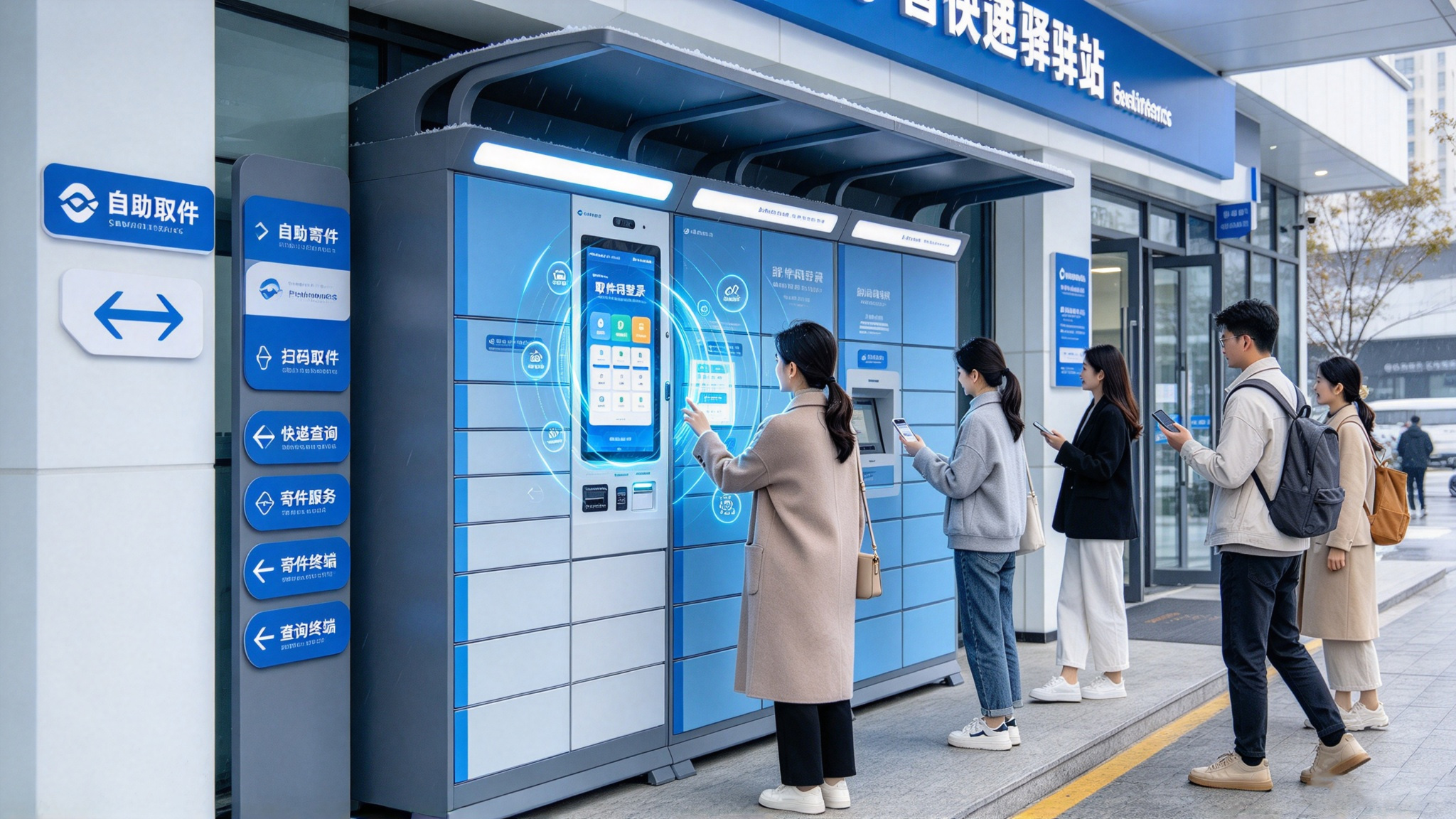 智能快递柜的“户外生存法则”:触摸体验与耐用性如何兼得?(图1) 智能快递柜安卓一体机.jpg
